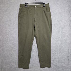 Fabletics Pants Mens 33x29 Utility Green The Don 5 Pocket Performance Chino